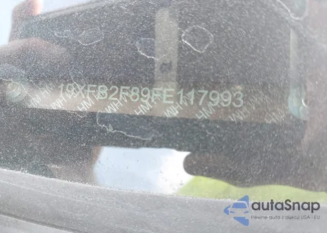 2015 Honda Civic Ex from USA, damaged, VIN 19XFB2F89FE117993